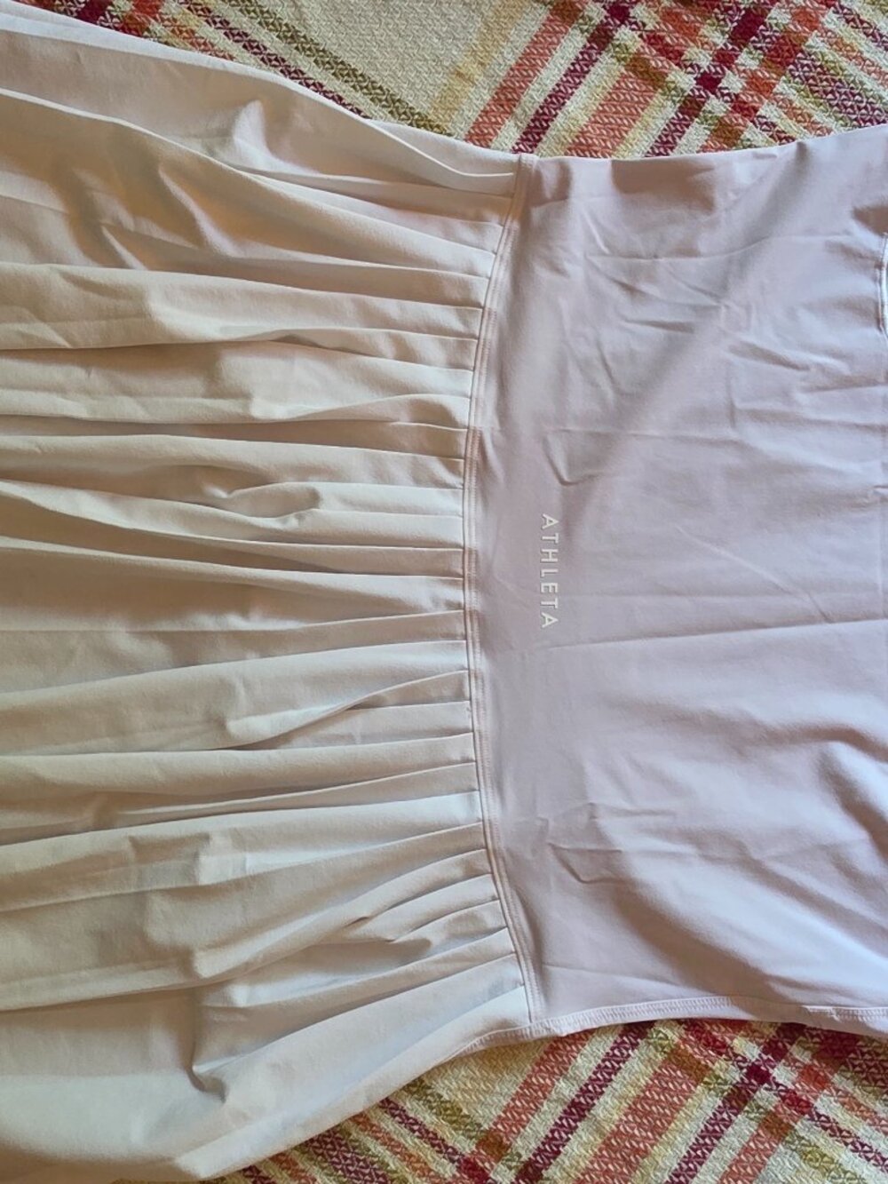 Cream tennis dress